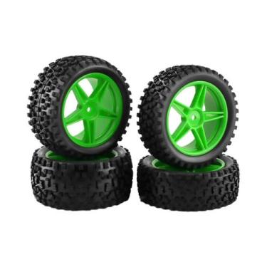 Imagem de Pneus Off-Road De 87mm Para Carros RC Wltoys 144001 144010 124007 1240