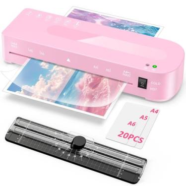 Imagem de Laminadora MAXDONE 9 polegadas a quente e a frio A4 com guilhotina