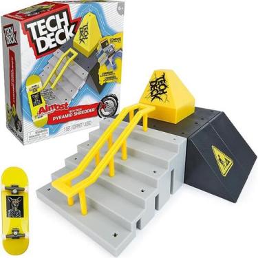 Imagem de Tech Deck Pista Parque X-connect Rampa E Skate De Dedo - Sunny