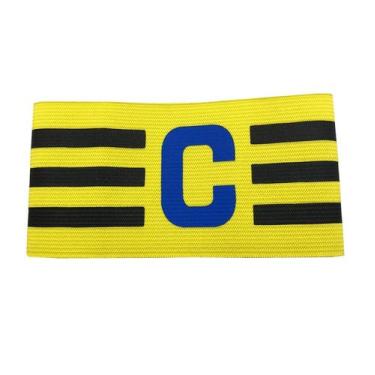 Imagem de Faixa de Capitão Elástica Ajustável Braçadeira de Capitão Cores Variad