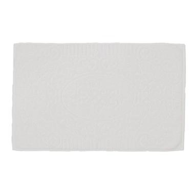 Imagem de Toalha de Piso Gaia Algodão 45x75CM 1 Peça Branco LM Peter 680G-M2