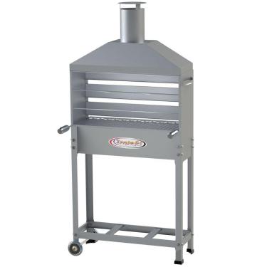 Imagem de Churrasqueira com Coifa Itajobi 71,5x53x27 cm Inox Linha Bar 3 Estágios