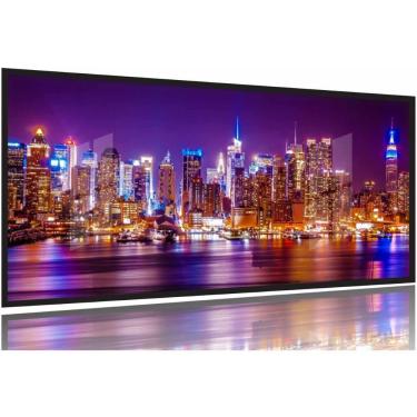 Imagem de Quadros Decorativos New York 130x60 Moldura Preta 2x2