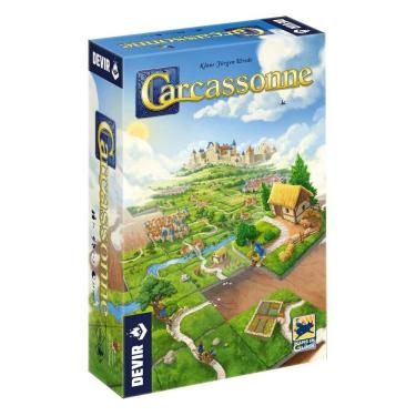 Imagem de Carcassonne 3a ED. Jogo de Tabuleiro Devir BGCARCPT3