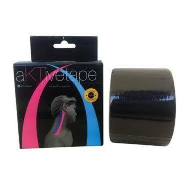 Imagem de Bandagem Aktive Sport Tape Kinesiology - 5cm X 5M - Preto - Aktive Tap