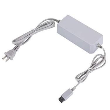Imagem de Fonte de alimentação para Nintendo Wii, adaptador de cabo de alimentação 100-240V AC-DC 9V para console de jogos de carregamento (não para Wii U) (EUA)