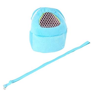 Imagem de Hamster Carrier, bolsa de viagem portátil respirável com alça de ombro para pendurar para pequenos animais de estimação Hedgehog Sugar Glider Squirrel RabbitSheens 1won63gyhb-02