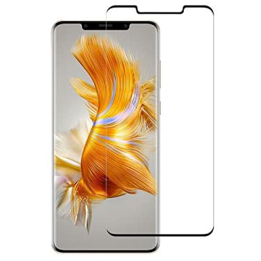 Imagem de HUANGYUNCHAO protetor de tela 3D Edge curva Filme de vidro temperado de tela cheia para Huawei Mate 50 Pro/Mate 50 RS Porsche Design Flim de tela