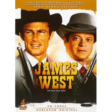 Imagem de James West 2ª Temporada Volume 1 Digibook 4 Discos