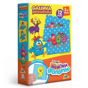 Jogo tira pena - galinha pintadinha 59107 no Shoptime