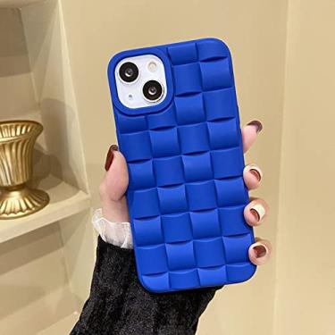 Imagem de Capa de celular tpu xadrez tridimensional para iphone 14 13 pro max capa de personalidade Xr, T10, para iphone X/XS