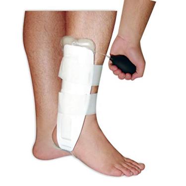 Imagem de Imobilizador de Tornozelo Air Terapêutico Longo, Ortho Pauher, Branco, Único
