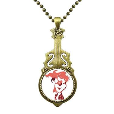 Imagem de DIYthinker Colar com estampa de afeto da família para mãe e criança, joia antiga com pingente de música