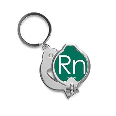 Imagem de Chestry Elements — Cortador de unhas de dedo de radão a gás raro, tesoura de aço inoxidável