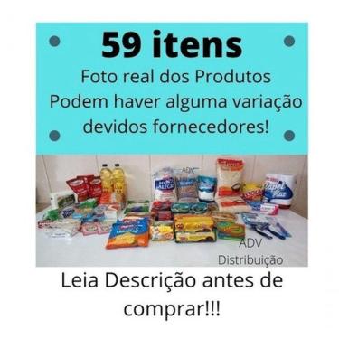 Imagem de Cesta Básica Completa- 59 Itens ( Produtos Bons) *envio Imed