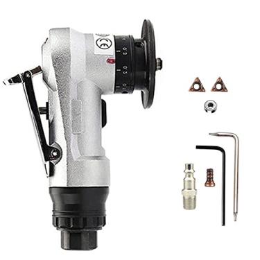 Imagem de Chusui Máquina de chanfrar pneumática Carpinteiro Ferramenta de chanfrar Portátil Moedor de mão Metal Madeira Acrílico Rebarbador Biselado Máquina de aparar