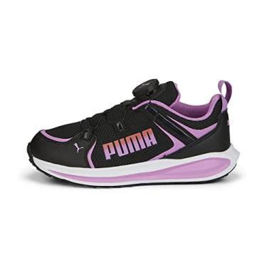 Imagem de PUMA Tênis infantil unissex Twitch Runner Disc, Puma Salmão preto malva, 7 Big Kid