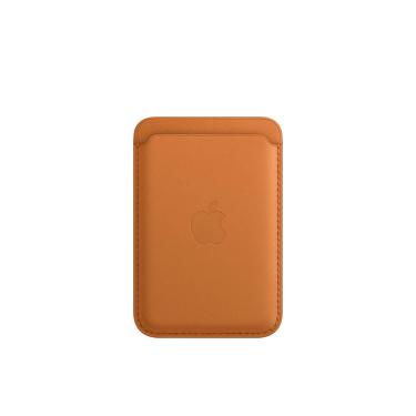 Imagem de Carteira Com Magsafe Apple para Iphone Castanho-Dourado - Bronze