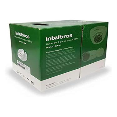 Imagem de Cabo CFTV MC8CBR Branco Intelbras