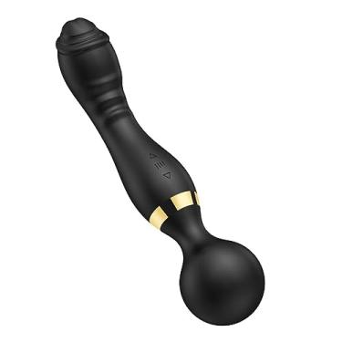 Imagem de Vibrador Feminino Estimulador do Clitóris Masturbação 20 Velocidades Feminina Dildos Recarregáveis Vibrador de Ponto G (Preto)