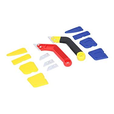 Imagem de Raspador de Removedor de Calafetagem, Kit de Ferramentas de Calafetagem Limpador de Costura ABS Rejunte para Remoção de Calafetagem Conjunto de Raspadores Removedor de