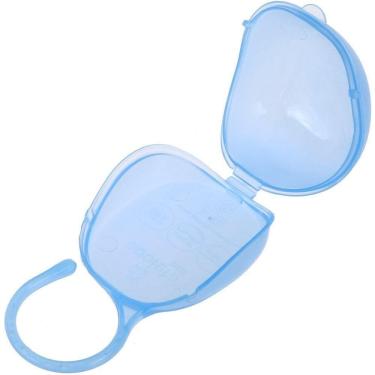 Imagem de Porta Chupeta Para Bebês Ursinho Azul