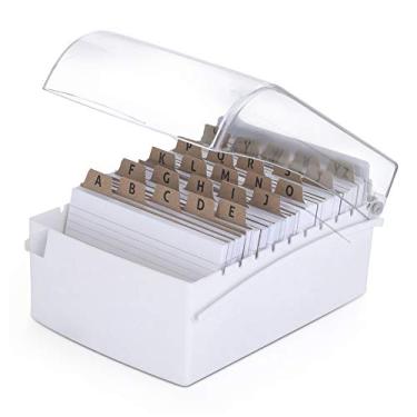 Imagem de Fichario de Mesa 6x9, Waleu, 10350014, Branco