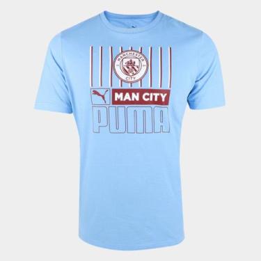 Imagem de Camiseta Manchester City Puma Ftblcore Masculina