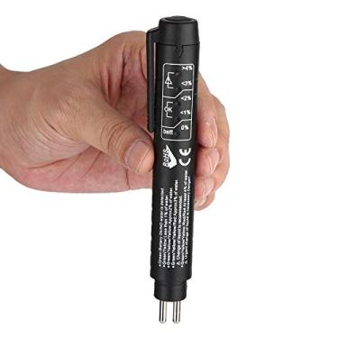 Imagem de Testador De Líquido De Fluido De Freio, Ferramenta De Teste De Diagnóstico De Freio Automático, Analisador De Umidade De óleo Líquido De Fluido Hidráulico Com 5 Indicadores LED, Ferramenta De Teste De