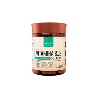 Imagem de Vitamina B12 Metilcobalamina 414% 60caps Original Saúde Física Mental