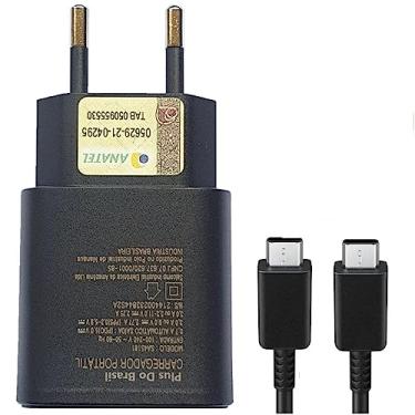 Imagem de Plus Do Brasil Carregador 25w Super Rapido Para Samsung S23 FE NOTE 20 ULTRA 5G