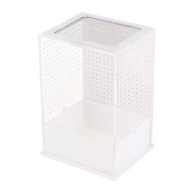 Imagem de OMEM Caixa para criação de répteis, incubadora de insetos, para orquídeas, mantis africanos, habitat de descanso de répteis e entretenimento