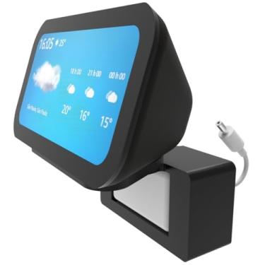 Imagem de Suporte de Parede para Tomada Compatível com Alexa Echo Show 5 Terceira 3º Geração - Horizontal - ARTBOX3D