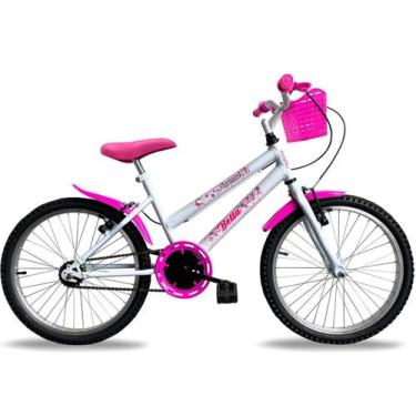 Imagem de Bicicleta Aro 20 Infantil Feminina Com Cestinha - B. Bikes