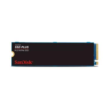 Imagem de SSD M.2 1TB Sandisk Plus - NVMe - Leitura 3200MB/s - Gravação 2500MB/s - SDSSDA3N-1T00-G26