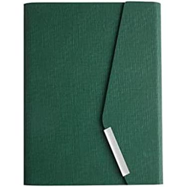 Imagem de Caderno de folhas soltas com fivela de metal tripla, treinamento de escritório de negócios, bloco de notas para estudantes universitários A5, B, A5