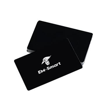 Imagem de Cartão de visita de metal em branco, cartão de nome de metal, alumínio, 85 x 54 mm, espessura: 0,22 mm, 100 peças/caixa