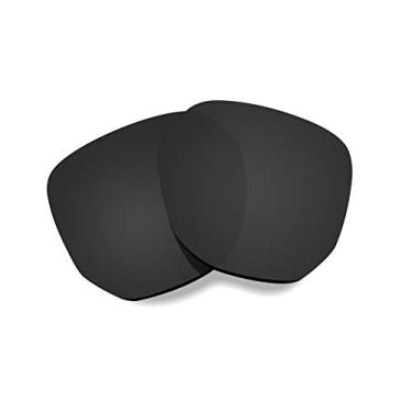 Imagem de Littlebird4 Lentes de reposição polarizadas premium de 1,5 mm para óculos de sol Oakley Latch Beta OO9436 - Multiopções (preto escuro)