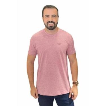 Imagem de Camiseta Masculina Calvin Klein Jeans - Vermelho Mescla Vermelho M-Masculino
