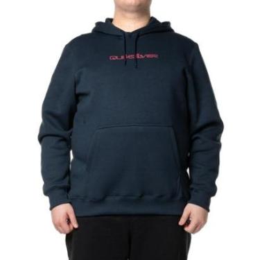 Imagem de Moletom Quiksilver Canguru Omni Font Plus Size WT24-Masculino