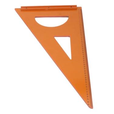 Imagem de Régua Triangular para Carpintaria Multifuncional 50x30cm Plástico de Engenharia Medição de Alta Precisão 90 ° Ângulo Reto Régua Quadrada Placa Ferramenta de Layout de Carpinteiro