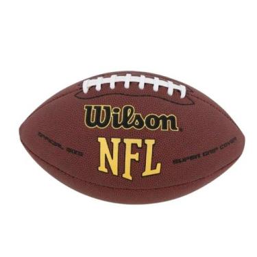 Imagem de Bola De Futebol Americano Wilson Nfl Super Grip Oficial Gold