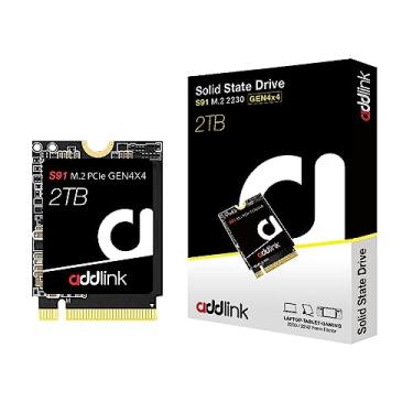 Imagem de Addlink Novo SSD NAND 3D S91 2TB 2230 NVMe de alto desempenho PCIe Gen4x4 2230 3D - Velocidade de leitura de até 5000 MB/s Compatível com Steam Deck, ROG Ally, laptop, unidade de estado sólido interna