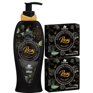 Imagem de Loção Hidratante Corporal +2 Sabonete Rosas Negras Davene (3)