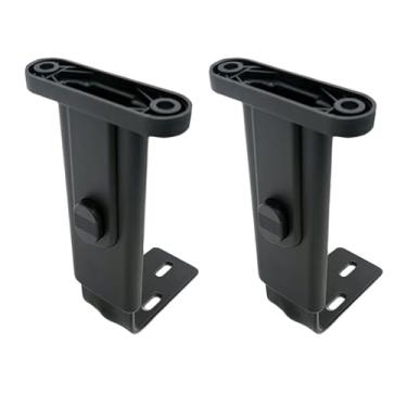 Imagem de harayaa Conjunto de braços de cadeira ajustável com altura ajustável para jogos, instalação simples, durável, conjunto de braços de cadeira para escritório em casa