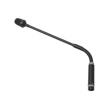 Imagem de Dynwave Microfone pescoço de ganso macho de 3 pinos, fácil de ajustar, microfone dinâmico, dj, para reuniões, gravação, músicos, intercomunicadores
