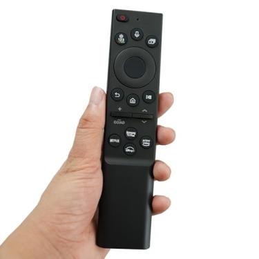 Imagem de Controle remoto de substituição por voz BN59-01385A compatível com Samsung Neo QLED 4K 8K Smart TV Series Q60BD/QN85BD/Q60B/QN85B/Q80/Q80B/Q80BD/QN90B/QN900B/QN800B/QN90BD/QN95B e S95B TV OLED (200)