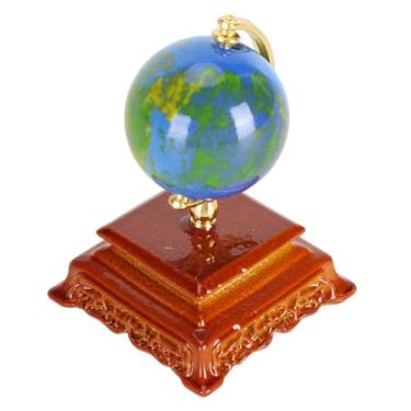 Imagem de Miniatura Mundial Globo Estudo Decorativo Dollhouse Ornamentos para Dollhouse Decor