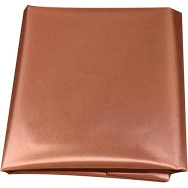Imagem de Tecidos de blindagem RFID Faraday Fabrics 1M Tecidos de cobre Faraday Bloqueador EMF e EMP Proteção de sinal celular WiFi Bluetooth GPS Gaiola de Faraday Radiação DIY Largura~/