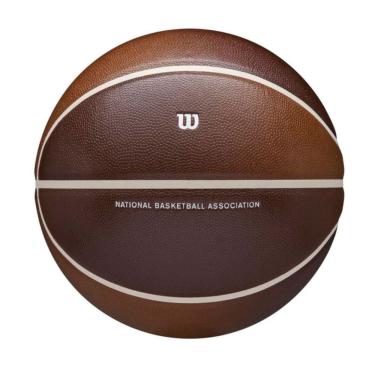 Imagem de Bola de Basquete NBA Champagne Series 1 Tamanho 7 Sulcos Profundos Maior Controle Wilson